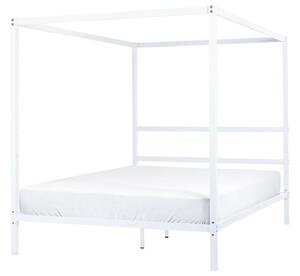 Manželská posteľ 160 cm Lesta (biela). Vlastná spoľahlivá doprava až k Vám domov. 1080914