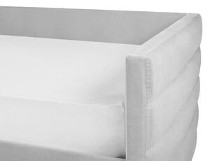 Jednolôžková posteľ 200 x 90 cm Marza (sivá). Vlastná spoľahlivá doprava až k Vám domov. 1081269