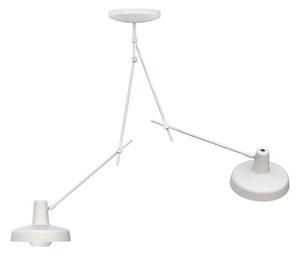 Stropné Lampa GRUPA, Arigato, stmievateľné, Biela, Pracovňa, Kov