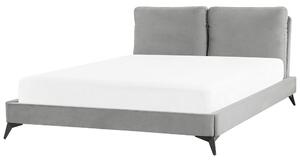 Manželská posteľ 160 cm Mellody (sivá). Vlastná spoľahlivá doprava až k Vám domov. 1081336