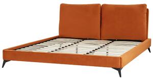 Manželská posteľ 180 cm Mellody (oranžová). Vlastná spoľahlivá doprava až k Vám domov. 1081340