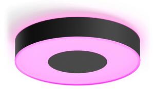 Stropné Lampa Philips Hue, Philips Hue, stmievateľné, Čierna, Obývacia izba, Kov, Moderný