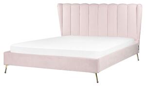 Manželská posteľ 160 cm Mirabell (ružová). Vlastná spoľahlivá doprava až k Vám domov. 1081441