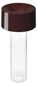 Stolové Lampa Foscarini, Fleur, stmievateľné, Červená, Obývacia izba, Sklo, Moderný
