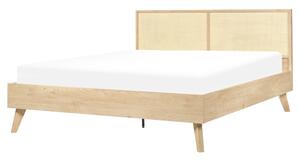 Manželská posteľ 160 cm Monza (svetlé drevo). Vlastná spoľahlivá doprava až k Vám domov. 1081518