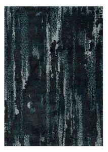 Koberec Softness near black/peacock blue 120x170cm