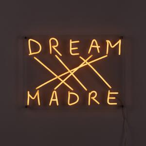 Stolové Lampa SELETTI, Dream-Madre, stmievateľné, Žltá, Obývacia izba, Plast, Dizajnový