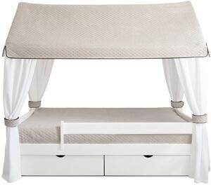 Caramella Modern Classic detská posteľ Dream v tvare domčeka béžová 160x80cm
