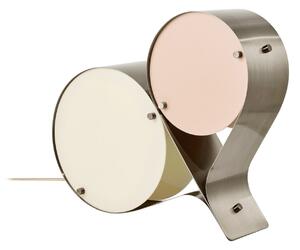 Stolové Lampa GUBI, Coppia, Biela, Obývacia izba, Plast, Moderný