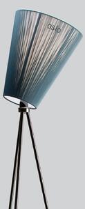 Stojacie Lampa Northern, Oslo Wood, stmievateľné, Čierna, Obývacia izba, Tkanina / Textil, Dizajnový