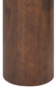 Jedálenský stôl Oriza (tmavé drevo). Vlastná spoľahlivá doprava až k Vám domov. 1081801