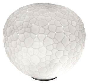 Stolové Lampa Artemide, Meteorite, stmievateľné, Biela, Obývacia izba, Sklo, Dizajnový