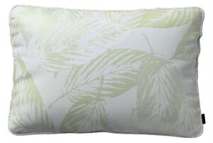 Gabika so šnúrkou, obliečka 60x40cm farba produktu zelená látka lesklá, zapletaná, vzorované
