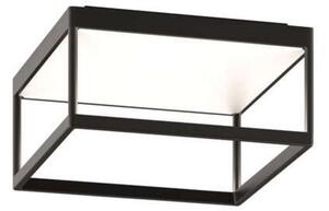 Stropné Lampa Serien Lighting, stmievateľné, Čierna, Obývacia izba, Hliník