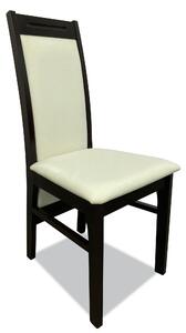 Jedálenská stolička Kalis (krémová + čierna). Vlastná spoľahlivá doprava až k Vám domov. 1091960