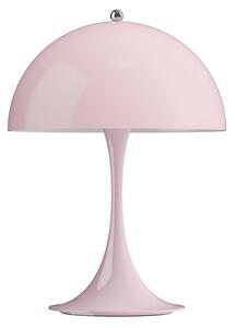 Stolové Lampa Louis Poulsen, Panthella 250, stmievateľné, Pudrová, Obývacia izba, Plast, Moderný