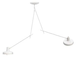 Stropné Lampa GRUPA, Arigato, stmievateľné, Biela, Pracovňa, Kov