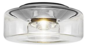 Stropné Lampa Serien Lighting, Curling S, stmievateľné, Transparentná, Obývacia izba, Plast, Moderný