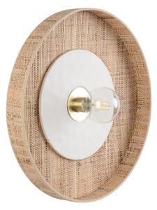 Nástenné Svietidlo MARKET SET, Portinatx, stmievateľné, Biela, Obývacia izba, Keramika, Dizajnový
