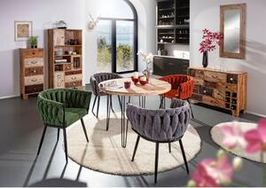 Massive home | Dřevěný tv stolek Puno z masivního mangového dřeva - VÝPRODEJ MH60667/5