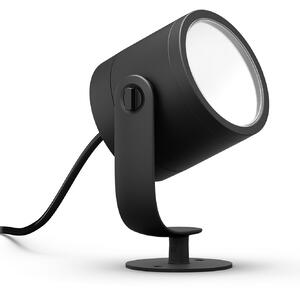 Bodové svetlá Philips Hue, Philips Hue Lily XL, stmievateľné, Čierna, Kov, Moderný
