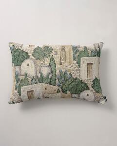 Karin - jednoduchá obliečka, 60x40cm farba produktu béžová látka zapletaná, vzorované