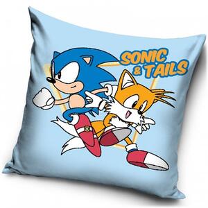 Dekoračný vankúš Sonic & Tails - 40 x 40 cm