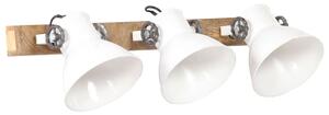Industriálna nástenná lampa biela 65x25 cm E27