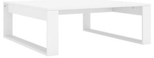 Konferenčný stolík biely 100x100x35 cm drevotrieska