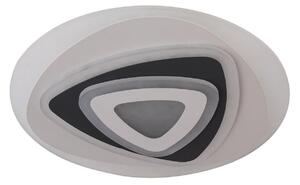 Stropné Lampa Lindby, Rebeka, stmievateľné, Čierna, Obývacia izba, Plast, Moderný