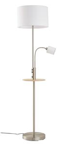 Stojacie Lampa Lindby, Aovan, Sivá, Obývacia izba, Kov, Moderný