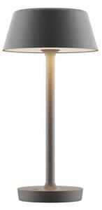 Stolové Lampa ANTIDARK, stmievateľné, Sivá, Obývacia izba, Hliník