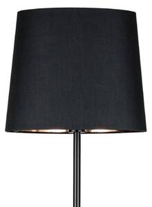 Stojacie Lampa Paulmann, Enja, Čierna, Obývacia izba, Kov, Moderný