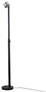 Stojacie Lampa Paulmann, Aldan, stmievateľné, Čierna, Obývacia izba, Kov, Moderný
