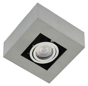 Stropné Lampa Arcchio, VINCE, stmievateľné, Sivá, Chodba, Hliník, Moderný
