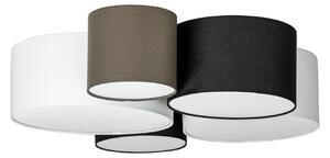 Stropné Lampa Lindby, Lettie, stmievateľné, Viacfarebná, Obývacia izba, Tkanina / Textil, Škandinávsky
