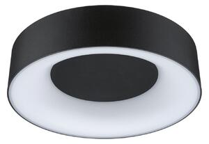 Stropné Lampa Paulmann, Casca, stmievateľné, Čierna, Kúpeľňa, Kov, Moderný