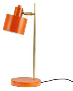 Stolové Lampa Dyberg Larsen, Ocean, Oranžová, Obývacia izba, Kov, Dizajnový