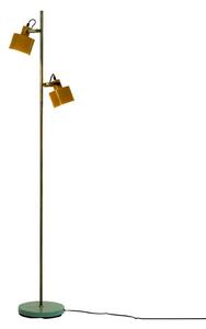 Stojacie Lampa Dyberg Larsen, Ocean, Zlatá / Mosadz, Pracovňa, Kov, Vintage