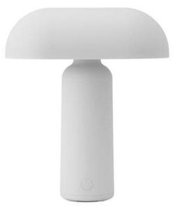 Stolové Lampa Normann Copenhagen, stmievateľné, Sivá, Obývacia izba, Plast