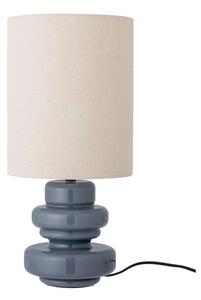 Stolové Lampa Bloomingville, Modrá, Obývacia izba, Sklo