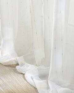 Záves na riasiacej páske farba produktu krémová látka polopriehľadný, zapletaná, vzorované