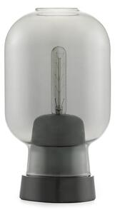 Stolové Lampa Normann Copenhagen, Sivá, Obývacia izba, Sklo