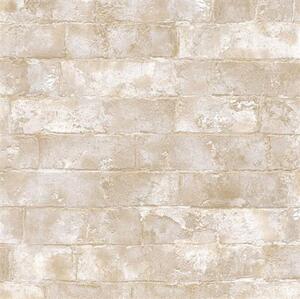 Vliesové tapety na stenu 10275-02, rozmer 10,05 m x 0,53 m, tehly hnedé, Erismannn