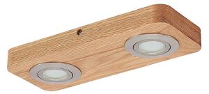 Stropné Lampa Lindby, Mikari, Drevo, Obývacia izba, Drevo, Moderný