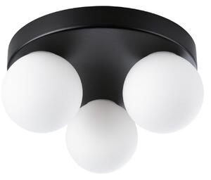 Stropné Lampa Paulmann, Gove, stmievateľné, Čierna, Obývacia izba, Sklo, Moderný