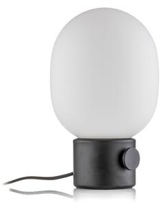 Stolové Lampa Audo Copenhagen, JWDA, stmievateľné, Čierna, Obývacia izba, Sklo, Dizajnový