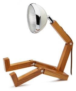 Stolové Lampa MR. WATTSON, Biela, Obývacia izba, Kov