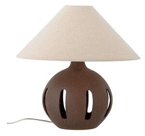 Stolové Lampa Bloomingville, Hnedá / Hrdzavá, Obývacia izba, Kameň