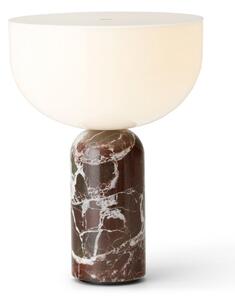 Stolové Lampa New Works, Kizu Portable, stmievateľné, Červená, Obývacia izba, Mramor, Dizajnový